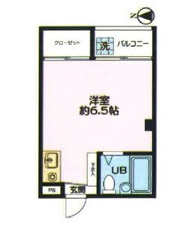 カーサ広尾 202号室 間取り