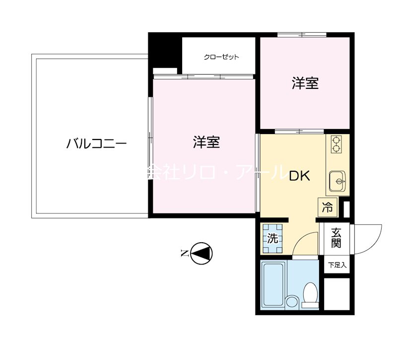 日興ロイヤルパレス広尾 間取り