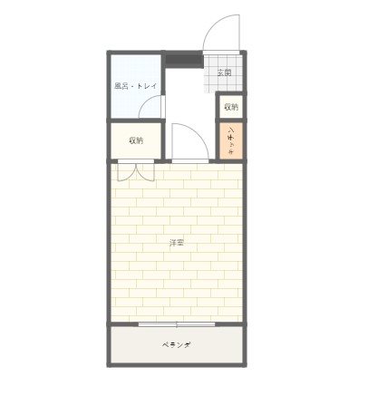 ヴェルナールありた 間取り