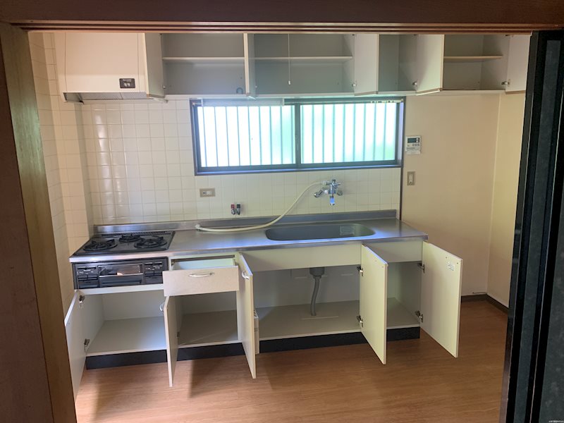【賃貸一戸建て】コーポ千舟借家　４SDK キッチン