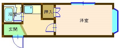 ベルナールありだ 間取り