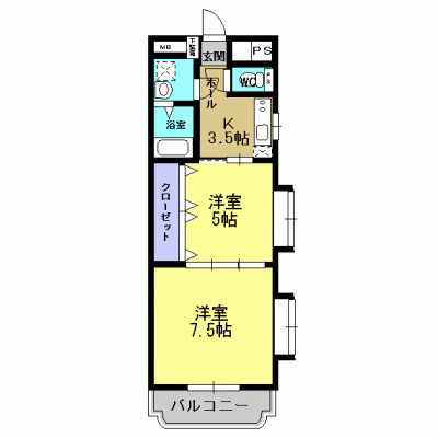エクセル桜ヶ丘Ⅱ 間取り