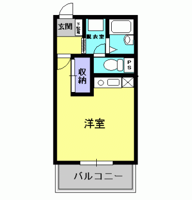 セジュールロマンⅡ 間取り