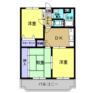 エスポワールB 間取り