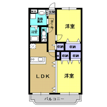 Ｙ＆Ｍ　ドリームⅢ 間取り