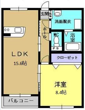 Ｙ＆Ｍカミュー 間取り
