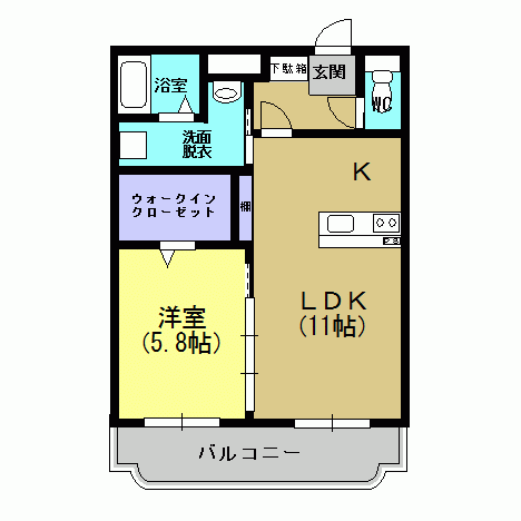 Ｙ＆Ｍ Ｂｅｌｌｅ Ｖｉｅ ＹＯＴＯ 間取り