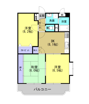 エスポワール21 間取り