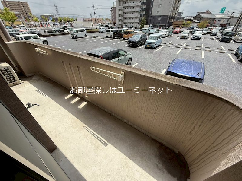 M.Kマンションかすみ ベランダ