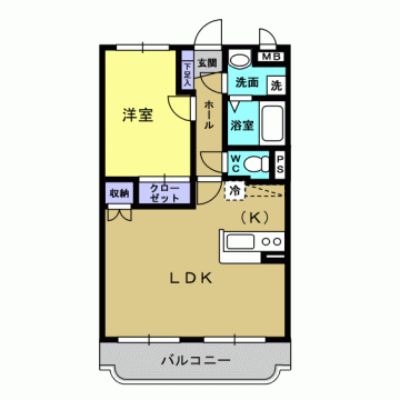 ヴィラ・ビアンカ 間取り