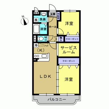 Y・Kストーク 間取り