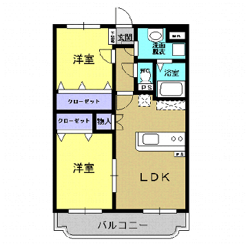 アクロス 間取り