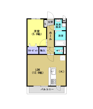 アクロス 間取り
