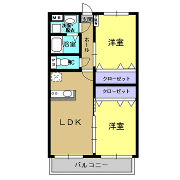 こすもす館 間取り