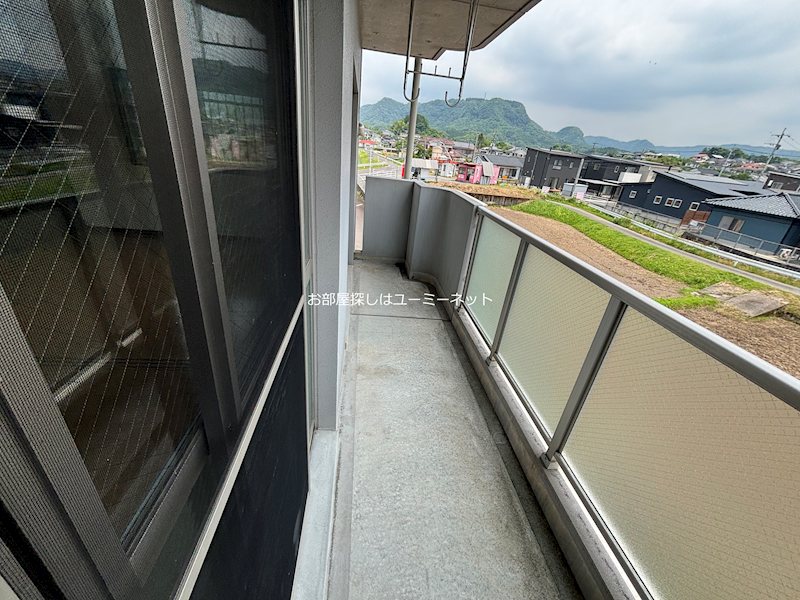 マンション皇宙 ベランダ