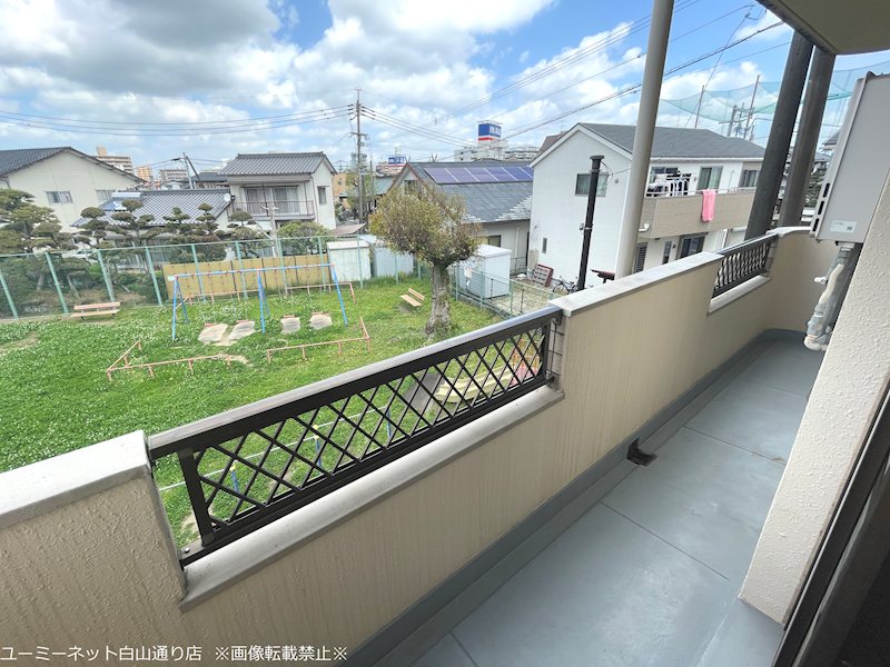 センチュリー21弐番館 ベランダ