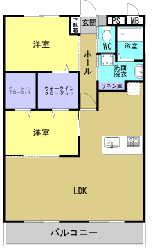 グランディールはませんⅡ 間取り