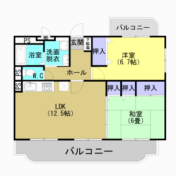 エクセレント皇英 間取り