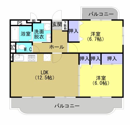 エクセレント皇英 間取り