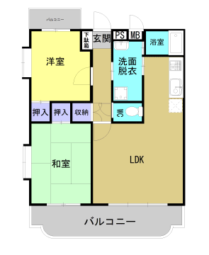 アイリステラモトⅠ 間取り