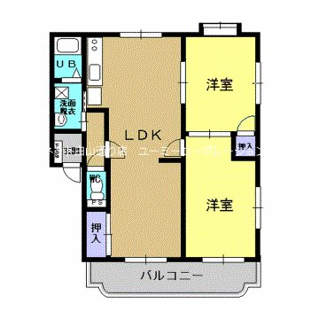 ハーモニー島村 間取り