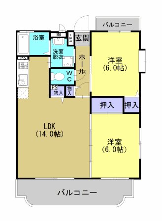 M・ソレイユ 間取り