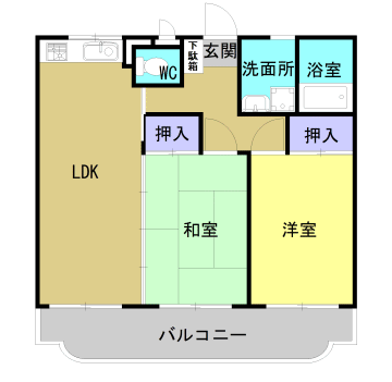 アイリステラモトⅡ 間取り