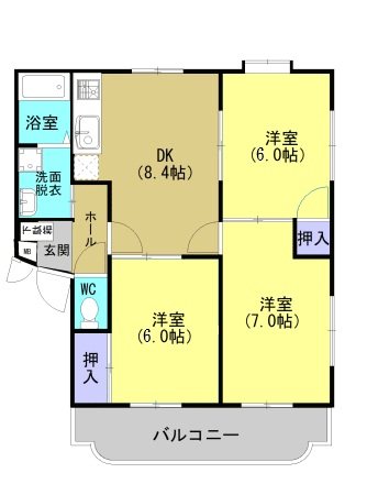 ハーモニー島村 間取り