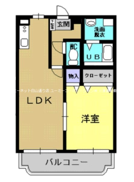 グランディール小山Ⅰ 間取り