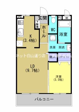 アイランド神水Ⅱ 間取り