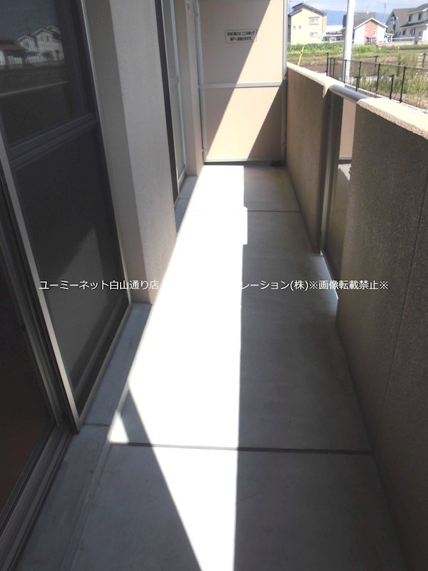 コンフォート菊池 ベランダ