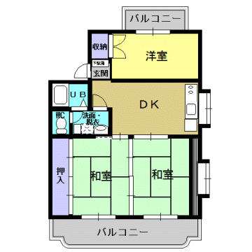 エスポワール福永 間取り