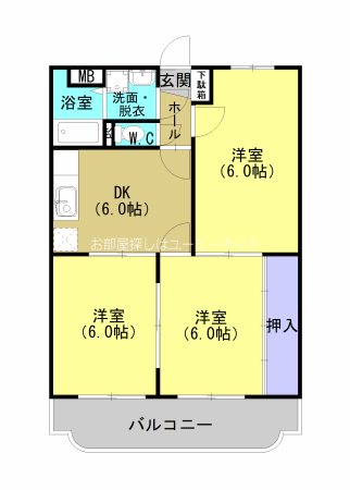小野サンハイム 間取り