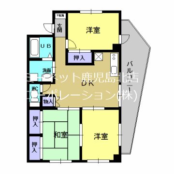 木通歯科ビル 間取り