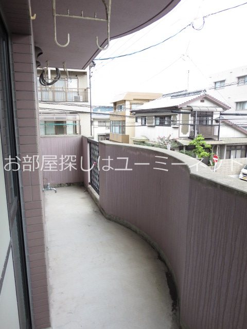 コンフォート西田 ベランダ