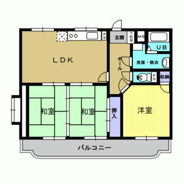 サンリッチ藤﨑 間取り