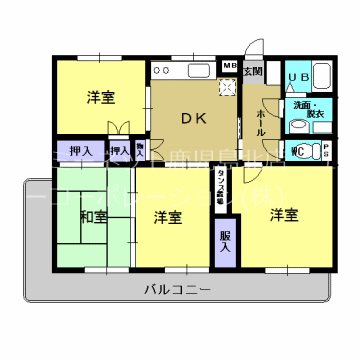 サンリッチ玉里台 間取り