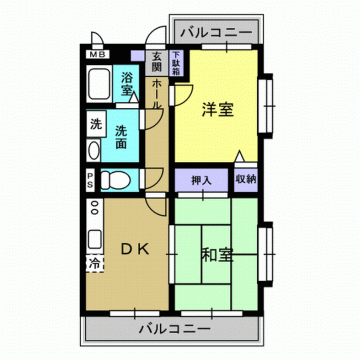 セゾン福丸 間取り