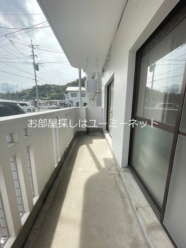 永徳ハイツB棟 ベランダ