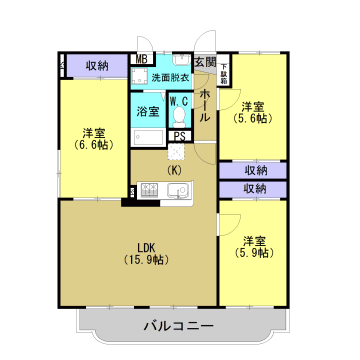センチュリーⅢ 間取り
