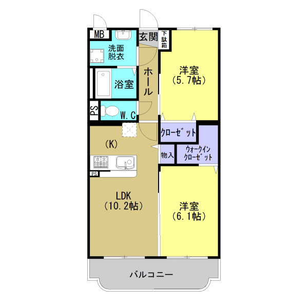 グロリオサ 間取り