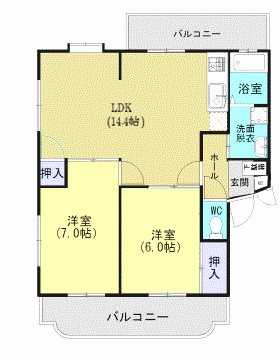 ハーモニー島村 間取り