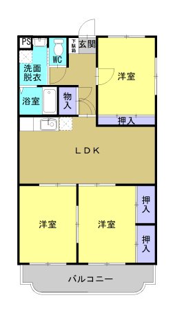 メゾンニシダ 間取り