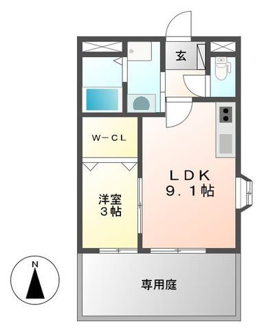 エクセレントAIRA 間取り