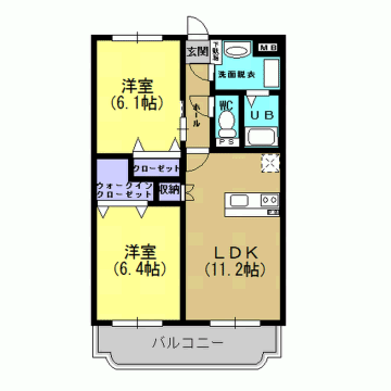 Woody桜 間取り