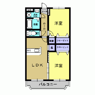 ユーミーKA ZU 間取り
