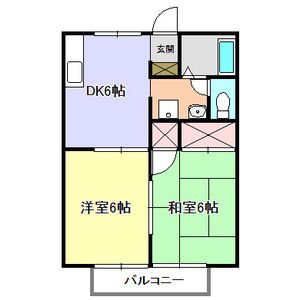 セジュールひまわり 間取り