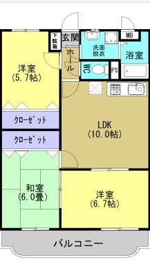 ユーミーアグリ・SⅡ 間取り