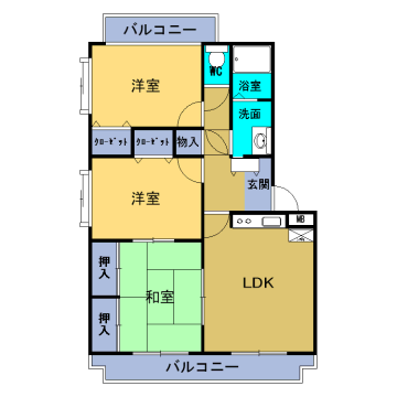ユーミーアサヒ 間取り