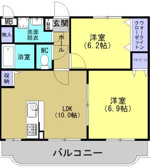 ユーミー　サンシャイン 間取り